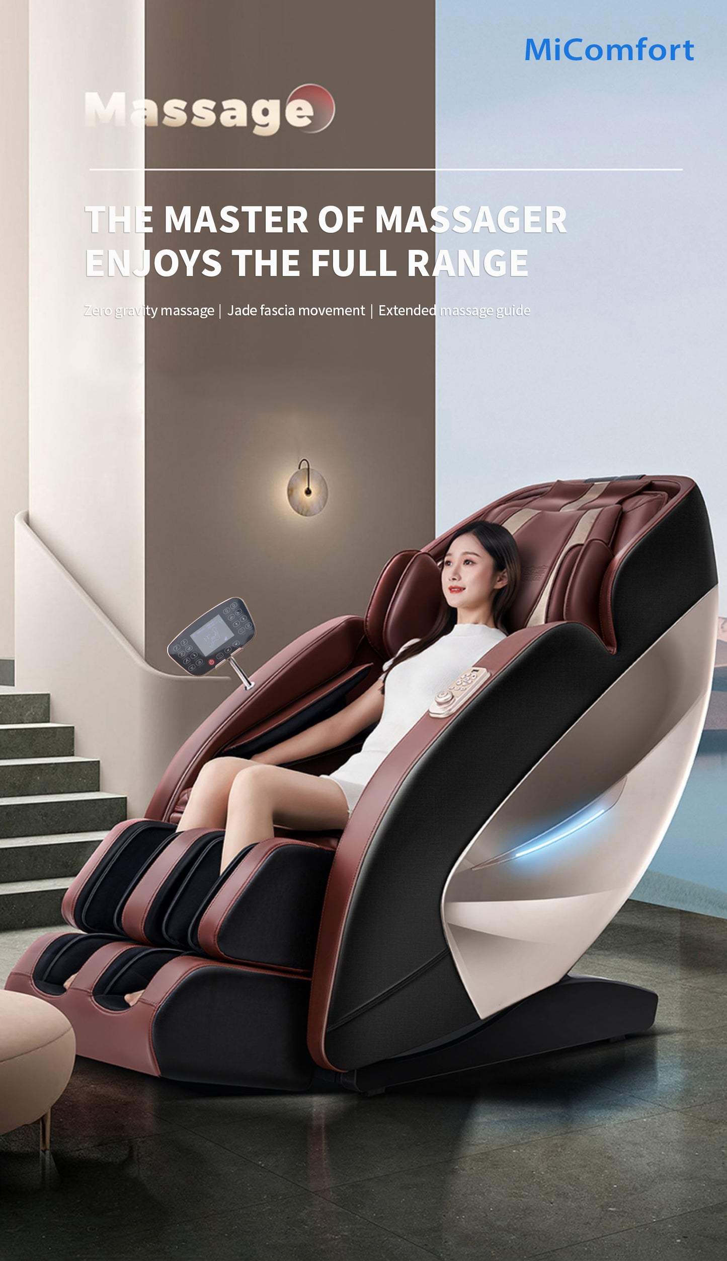 Carnation Massage chair